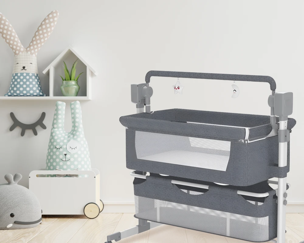 automatic rocking bassinet cradle